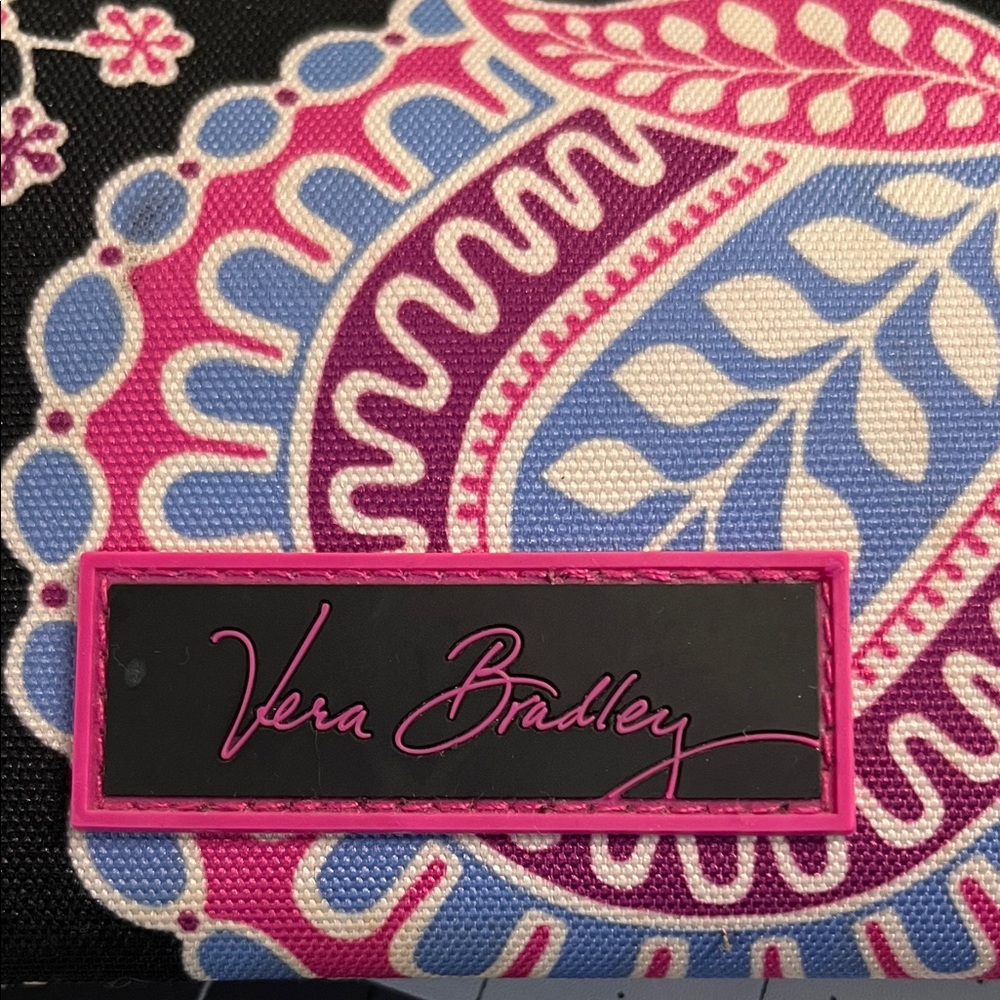 Vera Bradley Multicolor Floral Cosmetic Bag Alpine Floral - Picture 2 of 7
